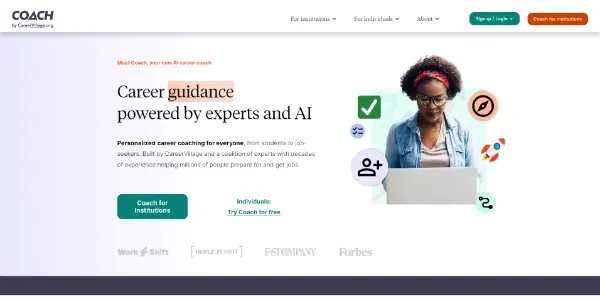 Screenshot of AI Career Coach